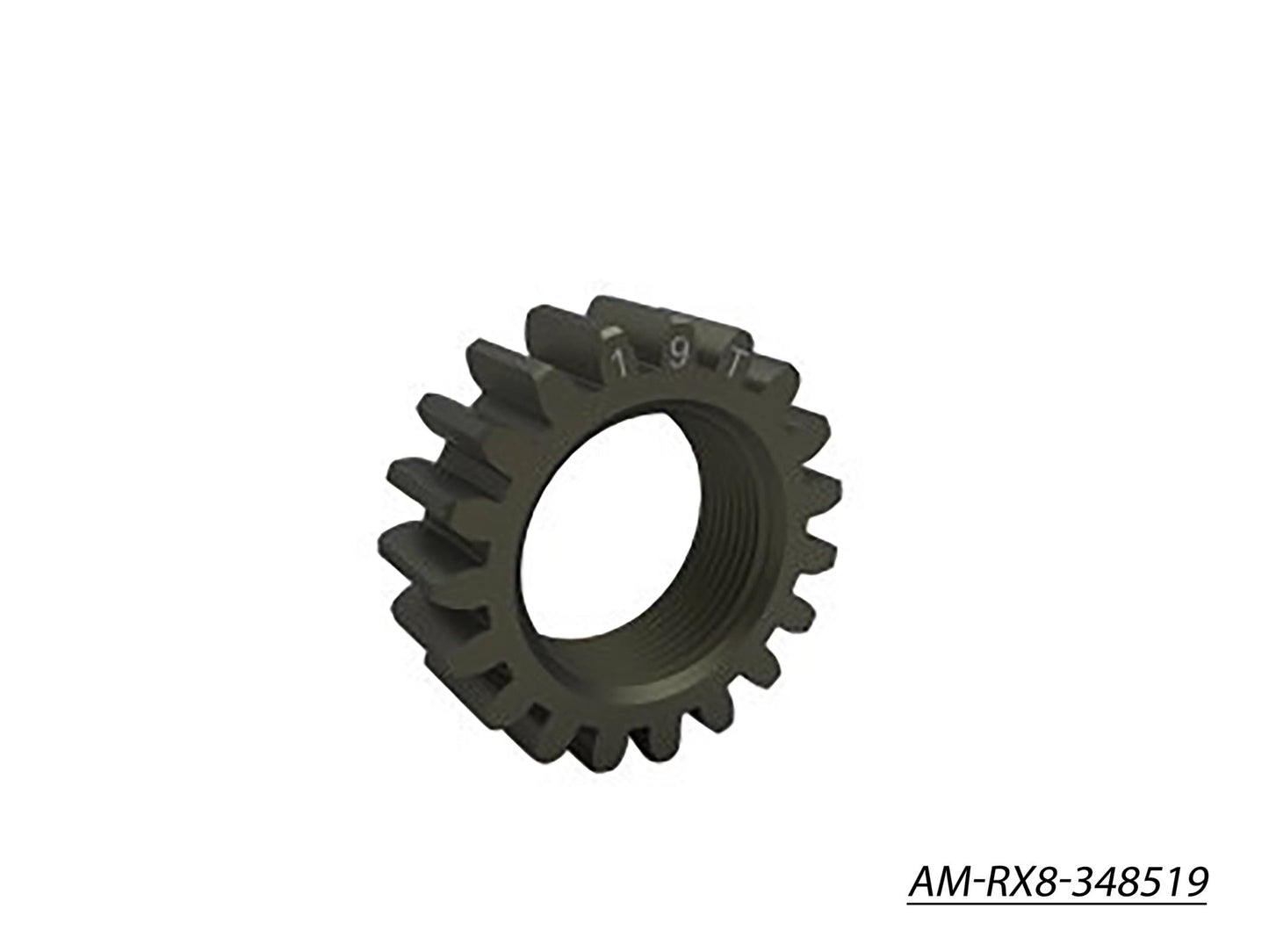 Pinion Gear - 19T  (2nd) (7075 Hard) (AM-RX8-348519)